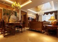 丽泽景园125平欧式古典效果图设计