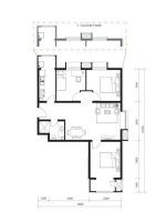 红杉公馆 三居室 简欧风格