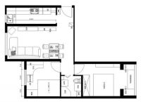 融泽嘉园88平装修-北京实创装饰