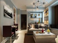 悦泽苑80平简约装修-北京实创装饰