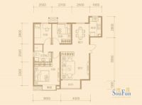 公园6号-现代简约-二居室