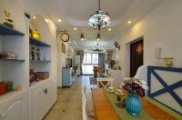 京贸国际公馆三居地中海风格