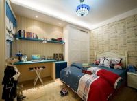 京贸国际公馆三居地中海风格