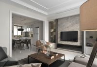 典雅美式风情三居设计