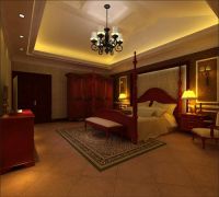 北京元洲装饰花雨汀130平欧式风格