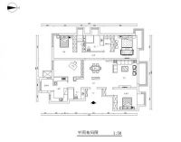 北京元洲装饰中信城120平中式风格