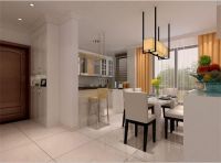 水色时光88平简约风格-北京实创装饰