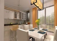 水色时光88平简约风格-北京实创装饰