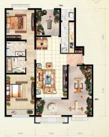 西山国际城-现代简约-三居室