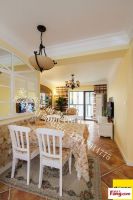 中海城香克林-田园风格-三居室