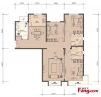 润泽公馆-中式古典-三居室