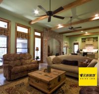 金融街·金色漫香苑-美式风格-四居室