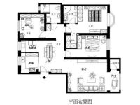 大宁山庄-新中式风格-三居室