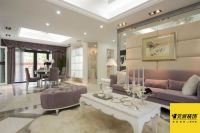 君安国际-白欧风格-三居室