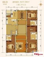 西山壹号院-中式简欧混搭-三居室