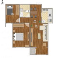 现代简约 两室两厅