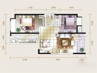 两室两厅 现代简约