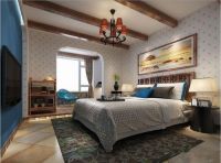 城南嘉园88平东南亚风格-北京实创装饰