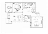 城南嘉园88平东南亚风格-北京实创装饰