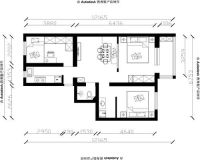 三居室70平地中海风格