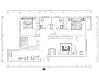 三室两厅 现代简约