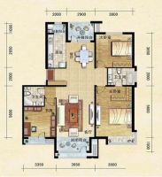 北京领袖慧谷三居新中式风格设计案例展示