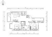 北京实创装饰润泽家园二居装修