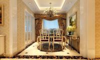 英国宫四期137平欧式风格-北京实创装饰