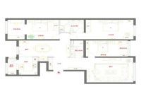 润丰水尚260平欧式装修-北京实创装饰