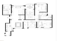 中景濠庭350平中式装修-北京实创装饰