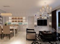 玉安园112平简约风格装修-北京实创装饰