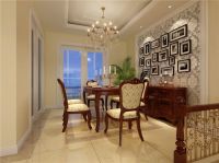 夏威夷水岸一号200平简欧风格案例效果图设计