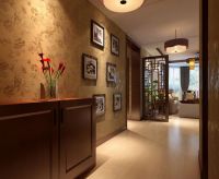 流星花园三区170平中式新古典风格效果图设计