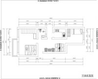 现代中式风格效果图——88平二居