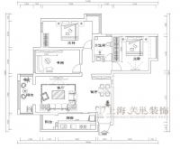 金域上郡 135平方 三室 现代简约