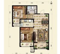 保利春天里-现代简约-二居室