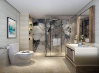 海棠湾两居89平港式风格-北京实创装饰