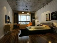 孔雀城180平工业风格-北京实创装饰