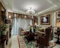 北京润枫领尚四居室美式风格设计案例展示