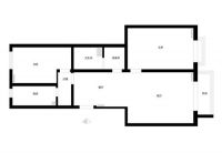 两室一厅 田园风格