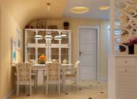 大宁山庄150平田园风格效果图设计