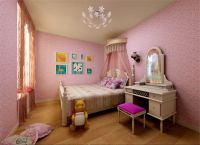 大宁山庄150平田园风格效果图设计