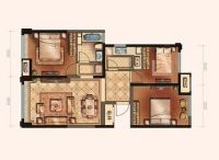 三室两厅 地中海风格