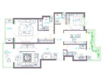 武警总医院140平美式风格-北京实创装饰