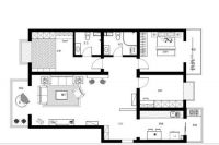 三街裕祥小区140平韩式风格-北京实创装饰