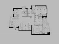 城南嘉园94平后现代风格-北京实创装饰