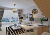 两室两厅复式 现代简约