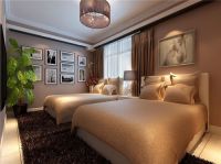 石佛营北里90平简约时尚效果图设计