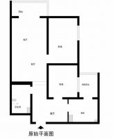 石佛营北里90平简约时尚效果图设计