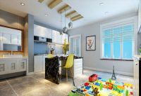 兴康家园100平米现代简约装修效果图